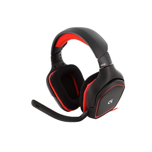 Auriculares Gamer Logitech G332 PC PS4 XboxOne Negro-Rojo