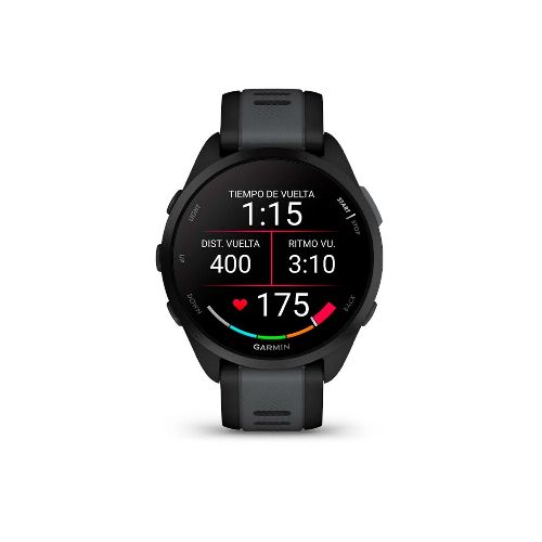 Reloj Smartwatch Garmin Forerunner 165 Negro