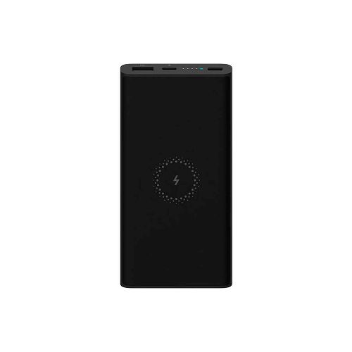 Power Bank Xiaomi 10w 10000mAh con Carga Inalámbrica Negro