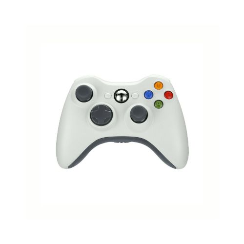 Joystick inalámbrico Genérico para Xbox 360 y PC Blanco