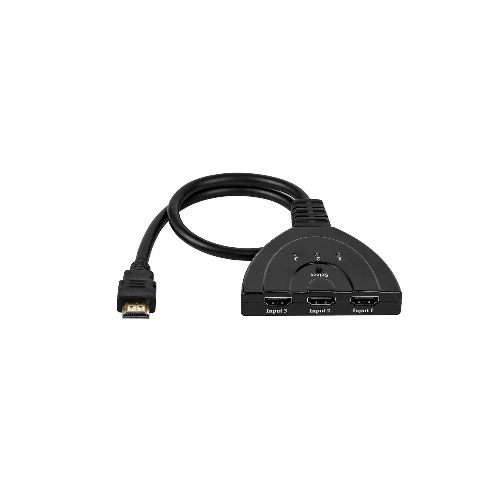 Adaptador Splitter Switch HDMI 3 puertos 1080p