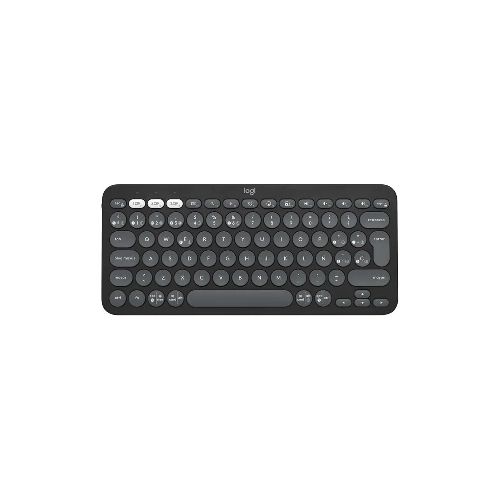 Teclado inalámbrico Bluetooth Logitech K380S Keys 2 Negro