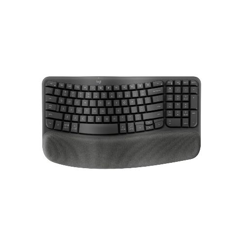 Teclado inalámbrico Logitech 920-012278 Wave Keys Ergo Negro