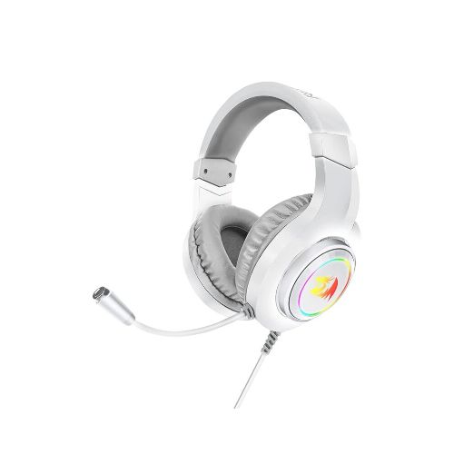 Auriculares Gamer Redragon H260 RGB Hylas White