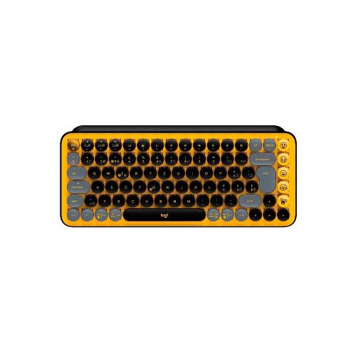 Teclado Inalámbrico Logitech 920-010713 POP KEYS Blast Yell