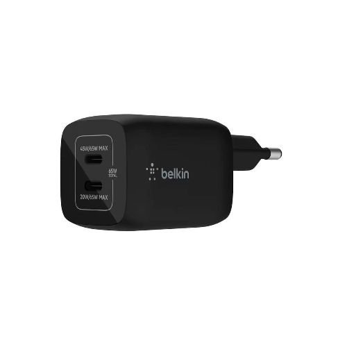 Cargador De Pared Belkin dual USB-C 45W max