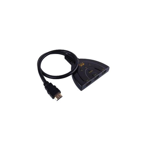 Adaptador Splitter Switch HDMI 3 puertos 4K 60Hz