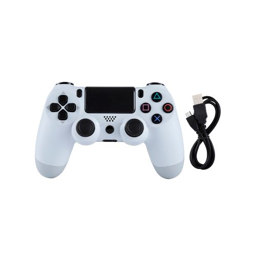 Joystick Inalámbrico Para PS4 y PC Blanco