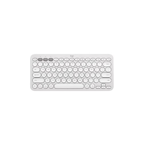 Teclado inalámbrico Bluetooth Logitech K380S Keys 2 Blanco