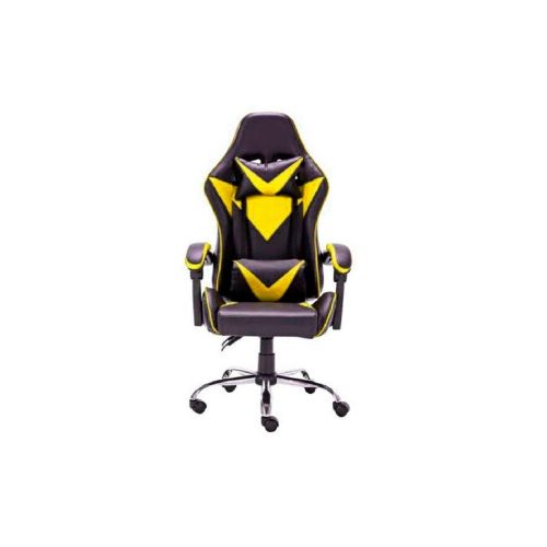 Silla Gamer Lumax Rom Negro y Amarillo