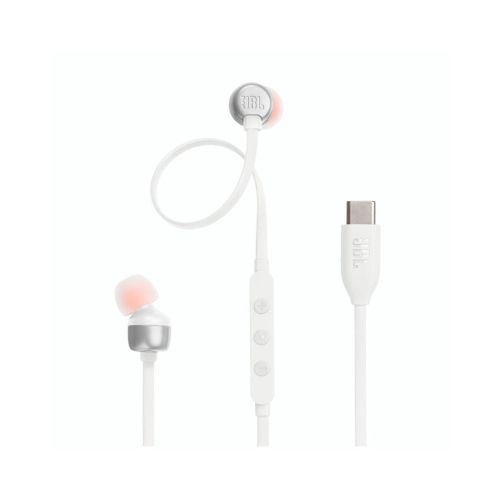 Auriculares JBL TUNE 310C Blanco USB-C con Micrófono