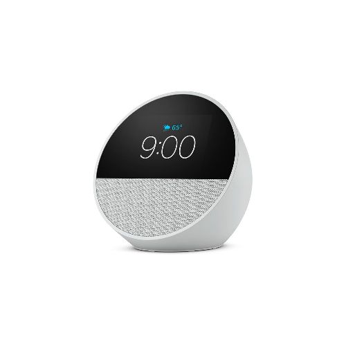 Pantalla inteligente Amazon Echo Spot 2024 Glacier White