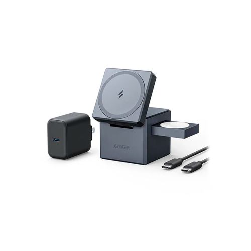 Cargador Inalámbrico Anker Cube 3 en 1 con MagSafe Y1811JA1