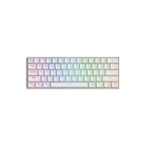 Teclado Gamer Redragon Draconic Mecánico K530W-RGB White