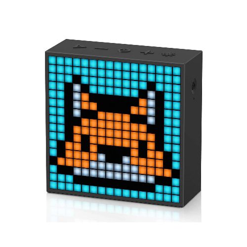 Parlante Portátil Divoom Timebox-Evo Pixel Art Smart BT con Pantalla LED  