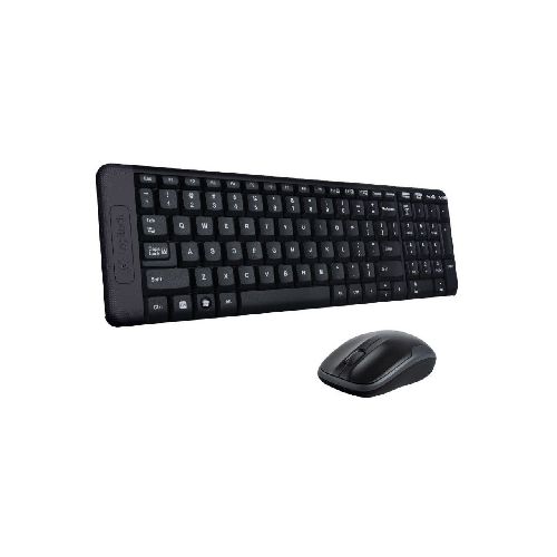 Combo teclado + mouse Logitech MK220 inalámbrico en español  