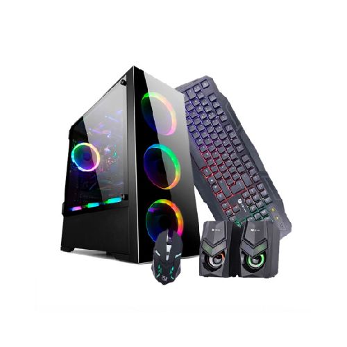 PC GAMER ACERO. Intel i5 - 10ªGEN. RAM 16GB. Disco Sólido 240GB+Disco Duro 500GB. Tarjeta Geforce GTX 1050 4GB DDR5