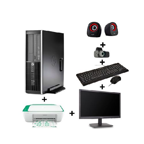 COMBOPEL ESTUDIANTIL PLUS: Intel Core i5 Ref/Nueva c/DISCO SOLIDO + Monitor 19