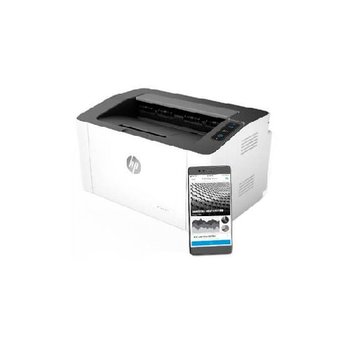 Impresora HP monocromática LaserJet 107W con wifi