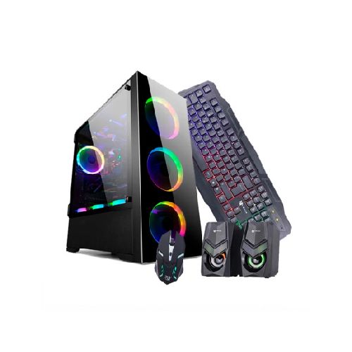 PC GAMER PREMIUM 5. Micro Intel Core i5-10ªGEN. RAM 16GB.Disco sólido 128GB+Disco Duro 500GB.Tarjeta Ati Radeon RX550 4GB DDR5