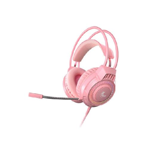 Auricular Gamer Xtech Xth-564. Led 3.5mm Color Rosa