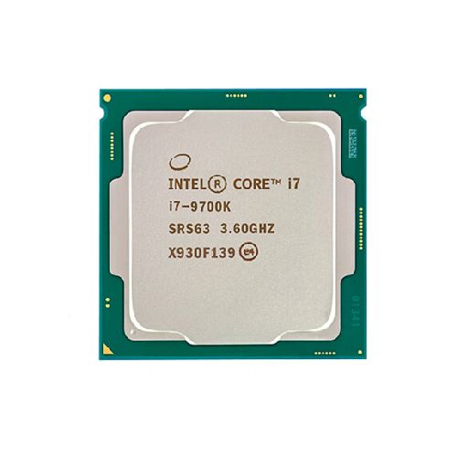 Microprocesador CPU Intel Core i7 9700k