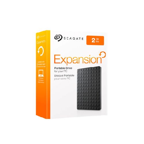 Disco Duro externo Seagate 2TB con conexión usb 3.0