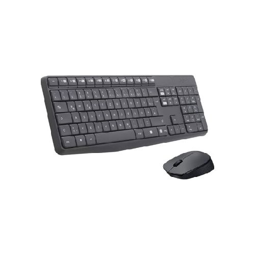 Combo Teclado Y Mouse Inalámbrico Logitech Wireless MK 235