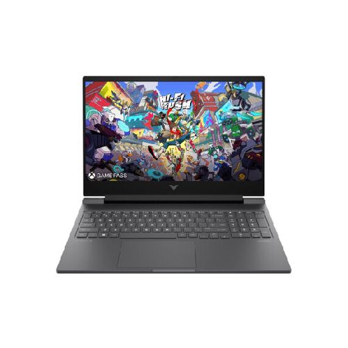 Notebook Gamer HP Victus 16. Ryzen 7 8845HS. RAM 16GB. Disco Sólido 512GB. Pantalla 16'' Full HD. Tarjeta RTX 4070 8GB