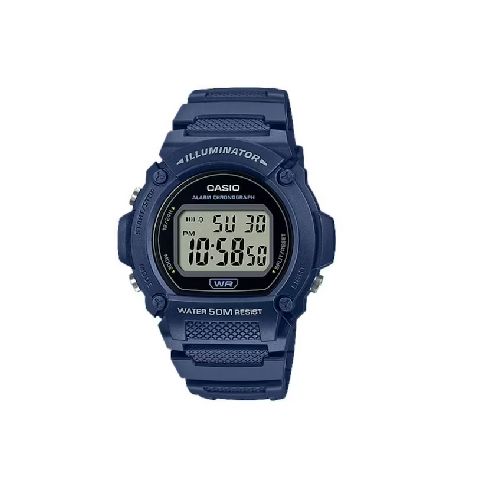 Reloj Casio Digital Caballero W 219 Resistente Al Agua