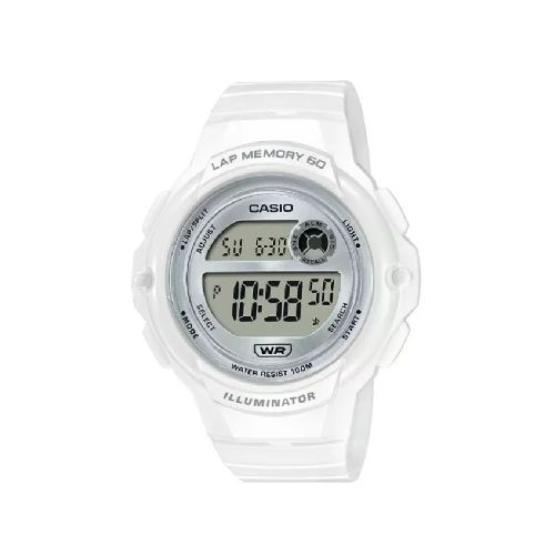 Reloj Casio Dama Digital Lws 1200 Sumergible Ideal Running