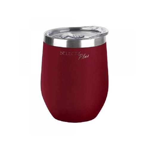 Mate Vaso Térmico Con Tapa 350 Ml Doble Pared Varios Colores