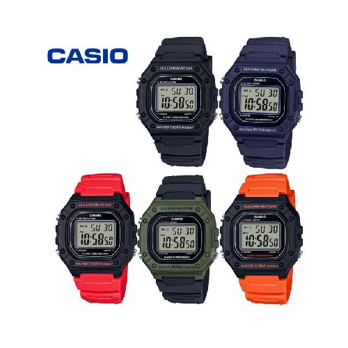 Reloj Casio W 218