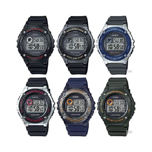 Reloj Casio W 216 H