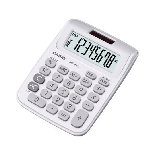 Calculadora de bolsillo Casio MS-6 NC - WE