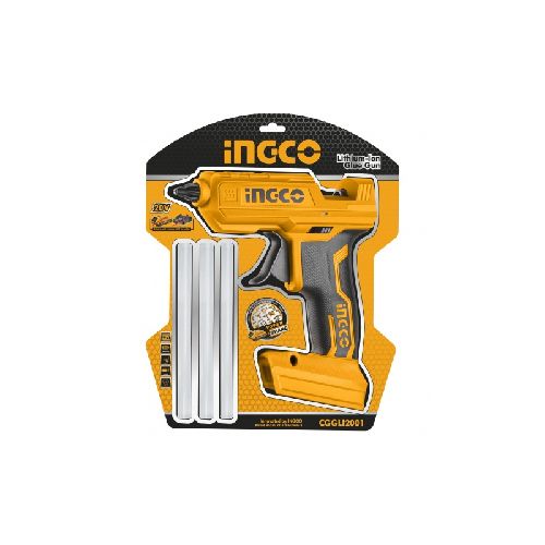 PISTOLA SILICONA A BATERIA 20 VOLT LINEA P20S INGCO CGGLI2001 NO INCLUYE BAT NI CARGADOR ING_CGGLI2001