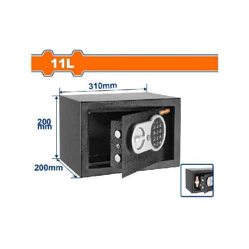 CAJA FUERTE DIGITAL 11L WADFOW WEB1520 WF_WEB1520