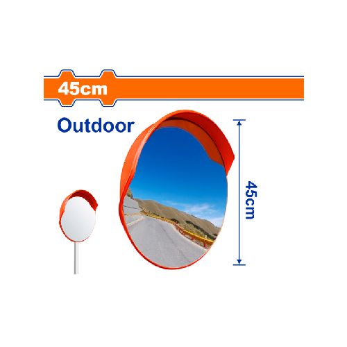 ESPEJO EXTERIOR PARA TRAFICO 45CM WADFOW WCMR2345 WF_WCMR2345