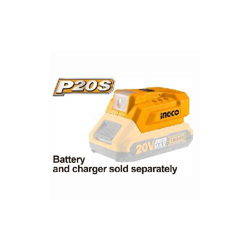 CARGADOR USB PARA BATERIA 20V P20S INGCO CUCLI2022 ING_CUCLI2022