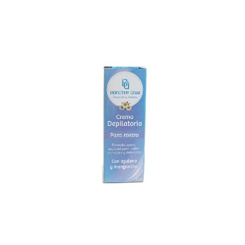 Crema Depilatoria DOROTHY GRAY para Rostro con Azuleno y Manzanilla 20gr