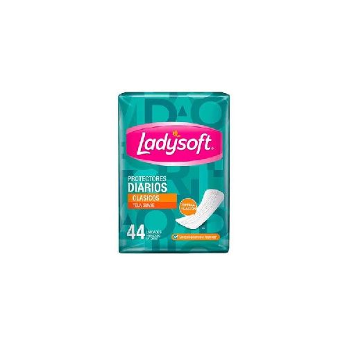 Protectores Diarios LADYSOFT Clásico x 44 Unidades