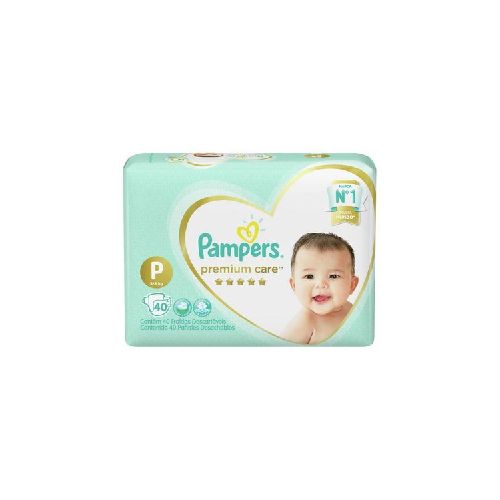 Pañal PAMPERS Premium Sec Talle P x 40 Unidades