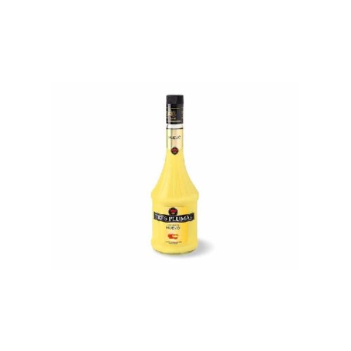 Licor TRES PLUMAS de Huevo 700 ml