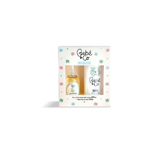 Set Colonia Bebé & Co 120 ml + Talco 160 gr DR SELBY