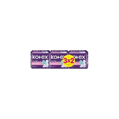 Pack de 24 Toallas Femeninas KOTEX Nocturna