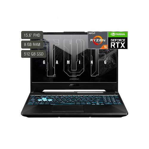 Notebook Gamer Asus Tuf Ryzen 5 8gb 512gb Rtx2050 DIGINET  