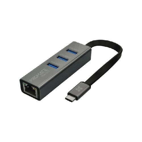 Hub Usb-c Usb 3.0 Ethernet Promate Gigahub Diginet  