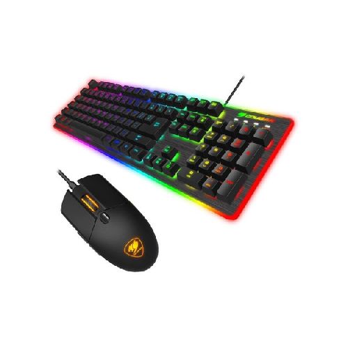 Kit Gamer Teclado Mecánico Híbrido Y Mouse 2000 Dpi  