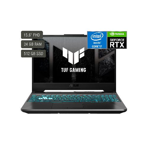 Notebook Gaming Asus Tuf 15,6'' Core I7 24gb 512gb Rtx3050ti  