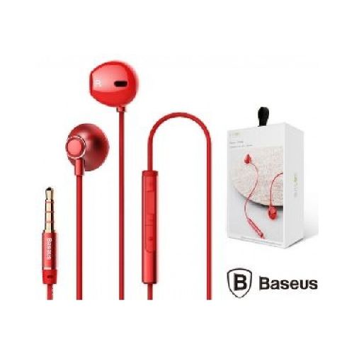 Auriculares Baseus Encok H06 In-ear Wired Rojo Diginet  